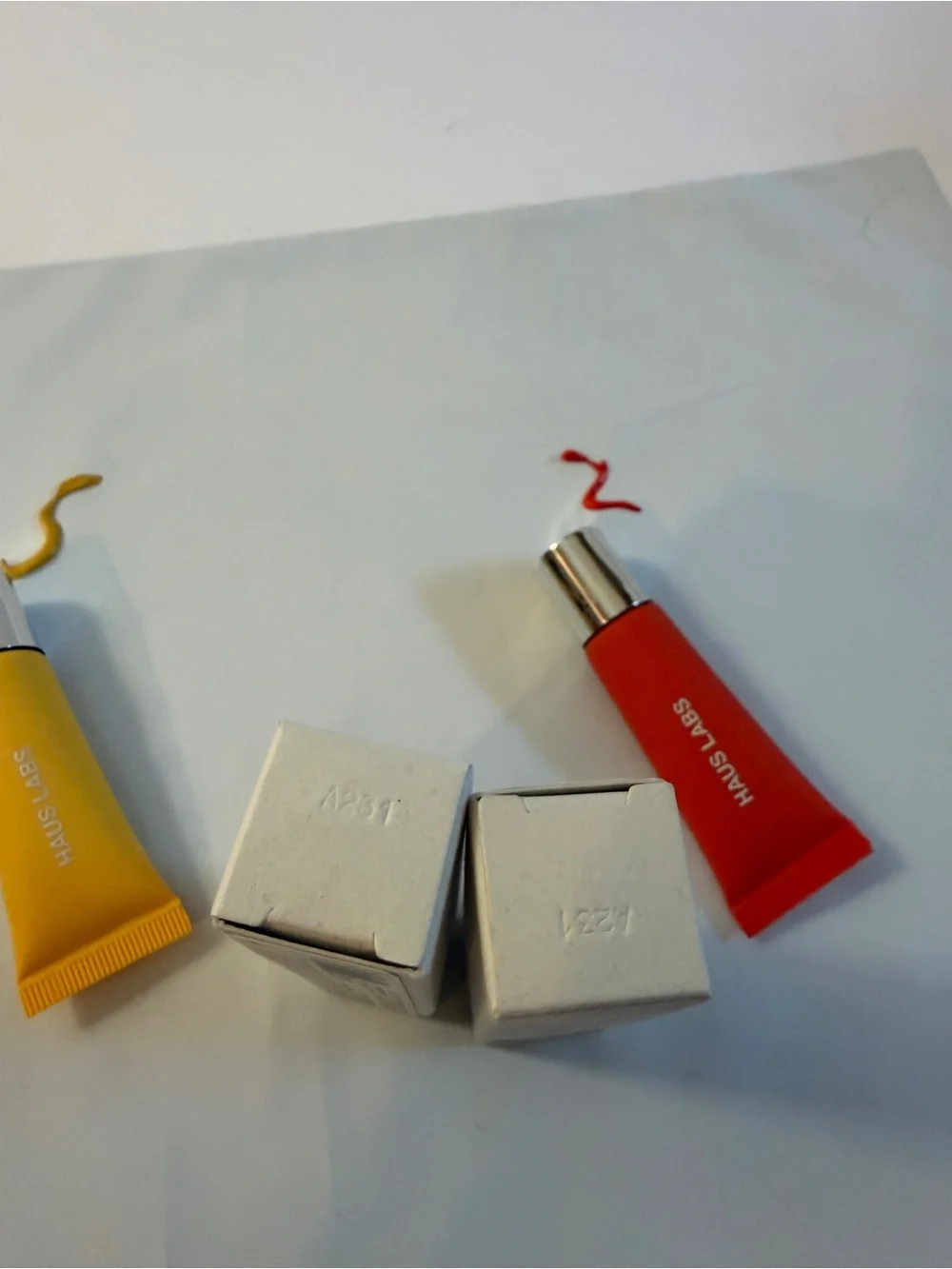 Haus Labs By Lady Gaga Cream Pigment Duo — Citrine Matte & Flame Matte